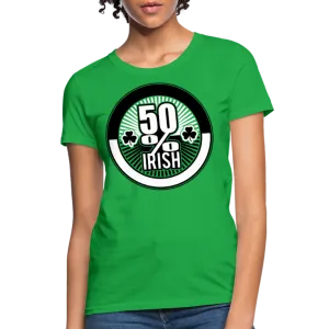 50% Irish Women's T-Shirt