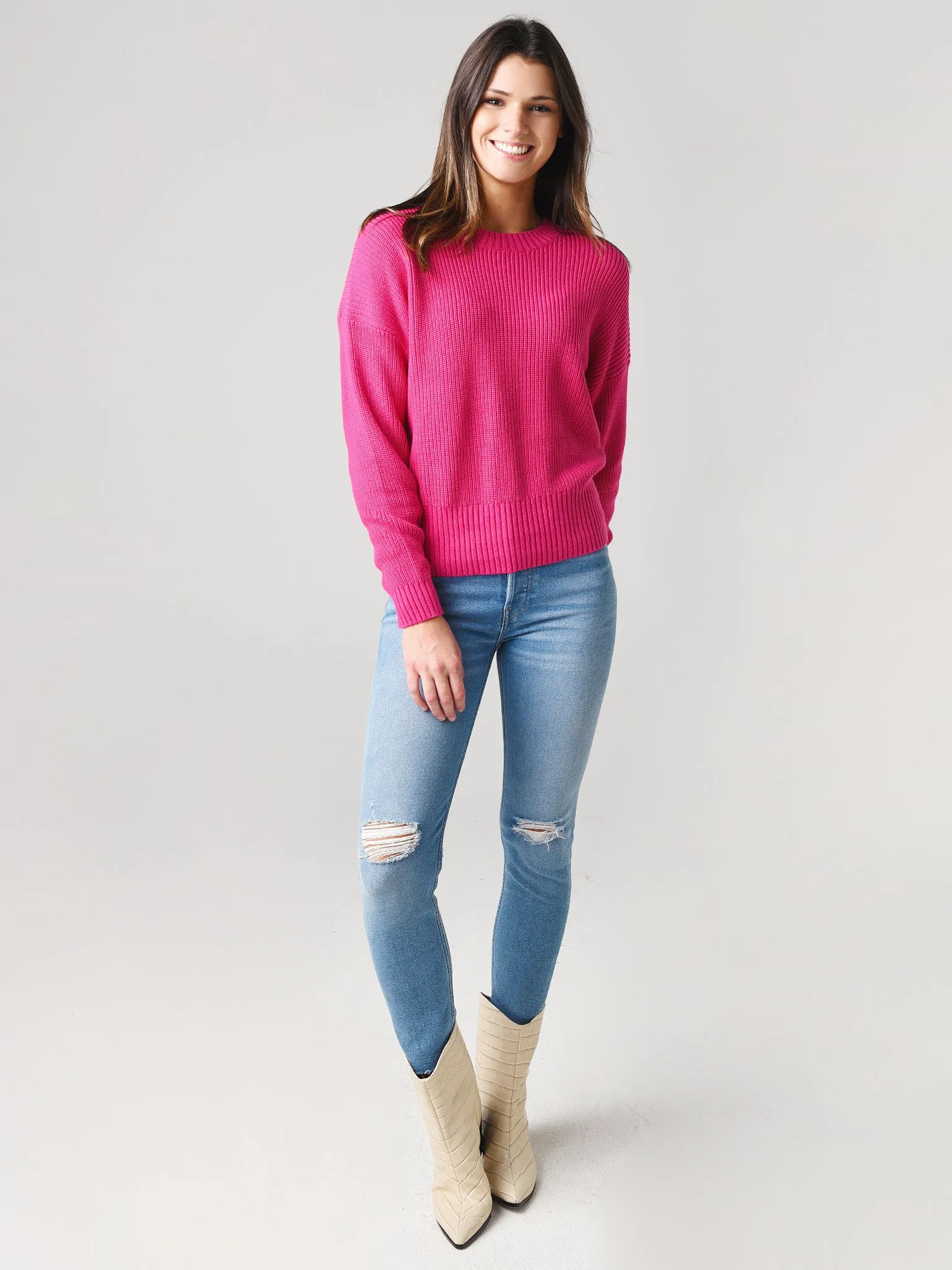 525 Women's Riley Relaxed Pullover Sweater