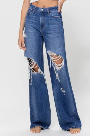 90's Vintage Loose Trouser Jeans