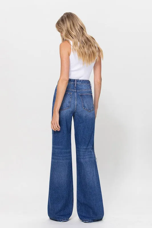 90's Vintage Loose Trouser Jeans