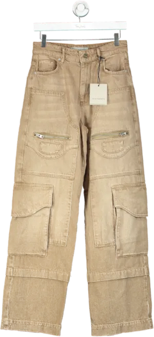 All Saints Light Brown Archie Jean W25