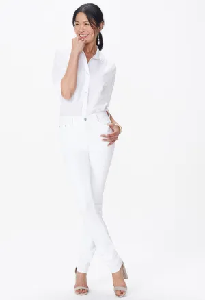 Ami Ankle White Premium Denim