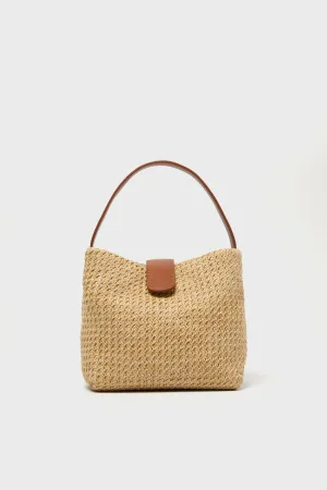 Audrey Mini Raffia Lady Bag