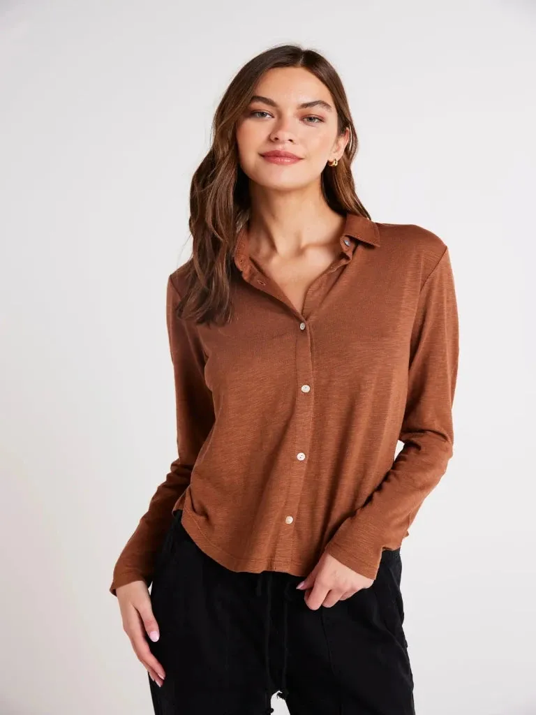 Bella Dahl Button Up Knit Top