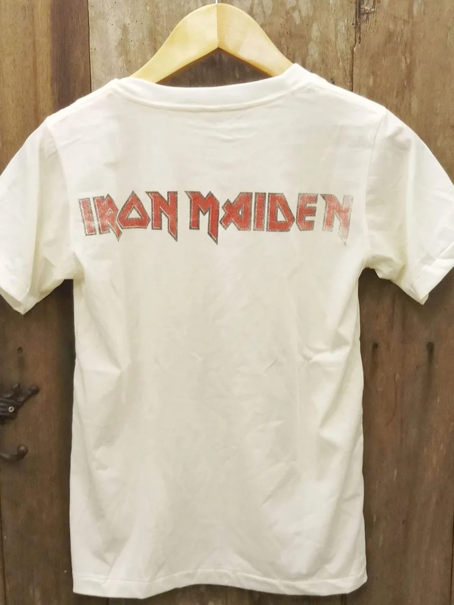 British Rock Royalty: Unveiling the Vintage Iron Maiden Band T-Shirt