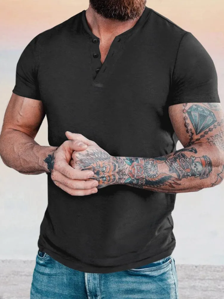 Classic Soft Henley Shirt