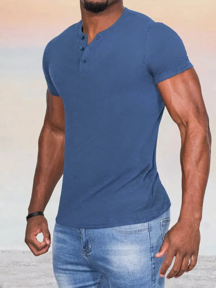 Classic Soft Henley Shirt