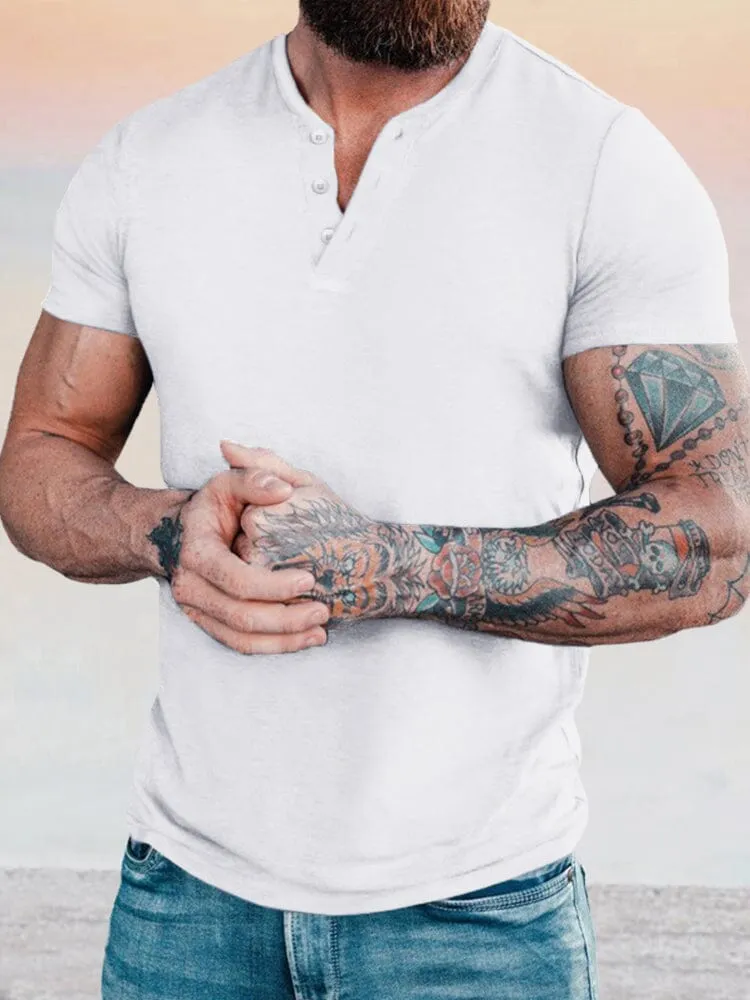 Classic Soft Henley Shirt