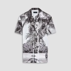 Cole Tropical Photoprint OoohCotton Camp Shirt