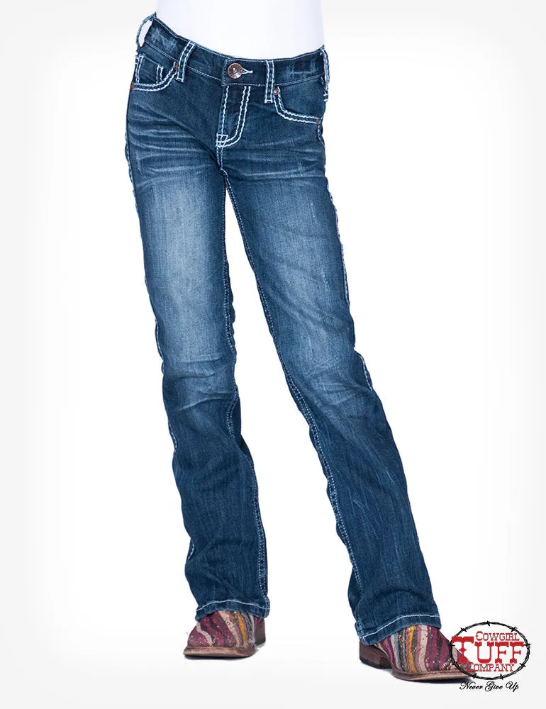 Cowgirl Tuff GIRL'S EDGY Jeans