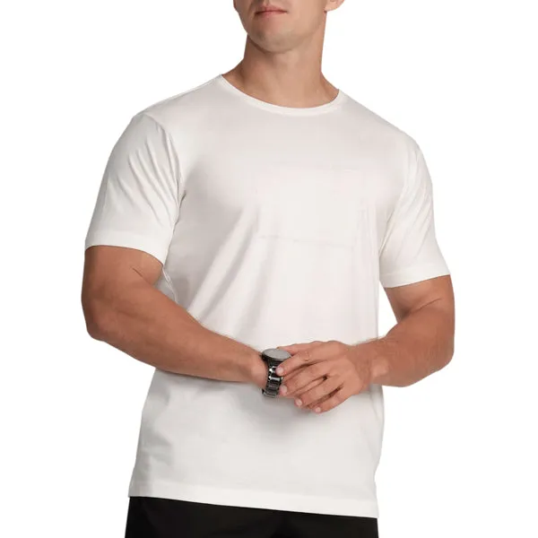 Crew Neck Slim Fit T-Shirt-Blanc De Blanc