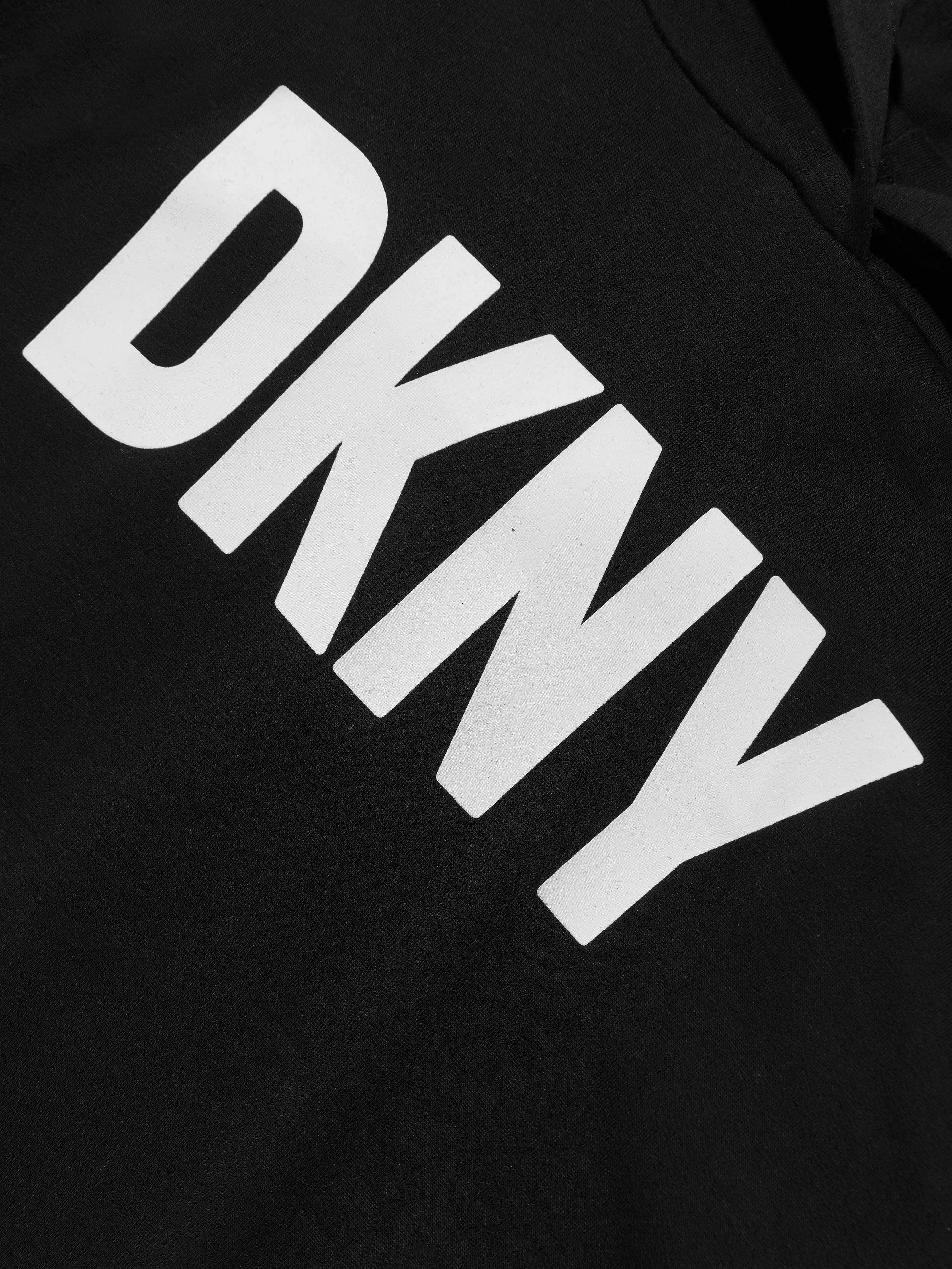 DKNY Girls Hooded Sweater Dress