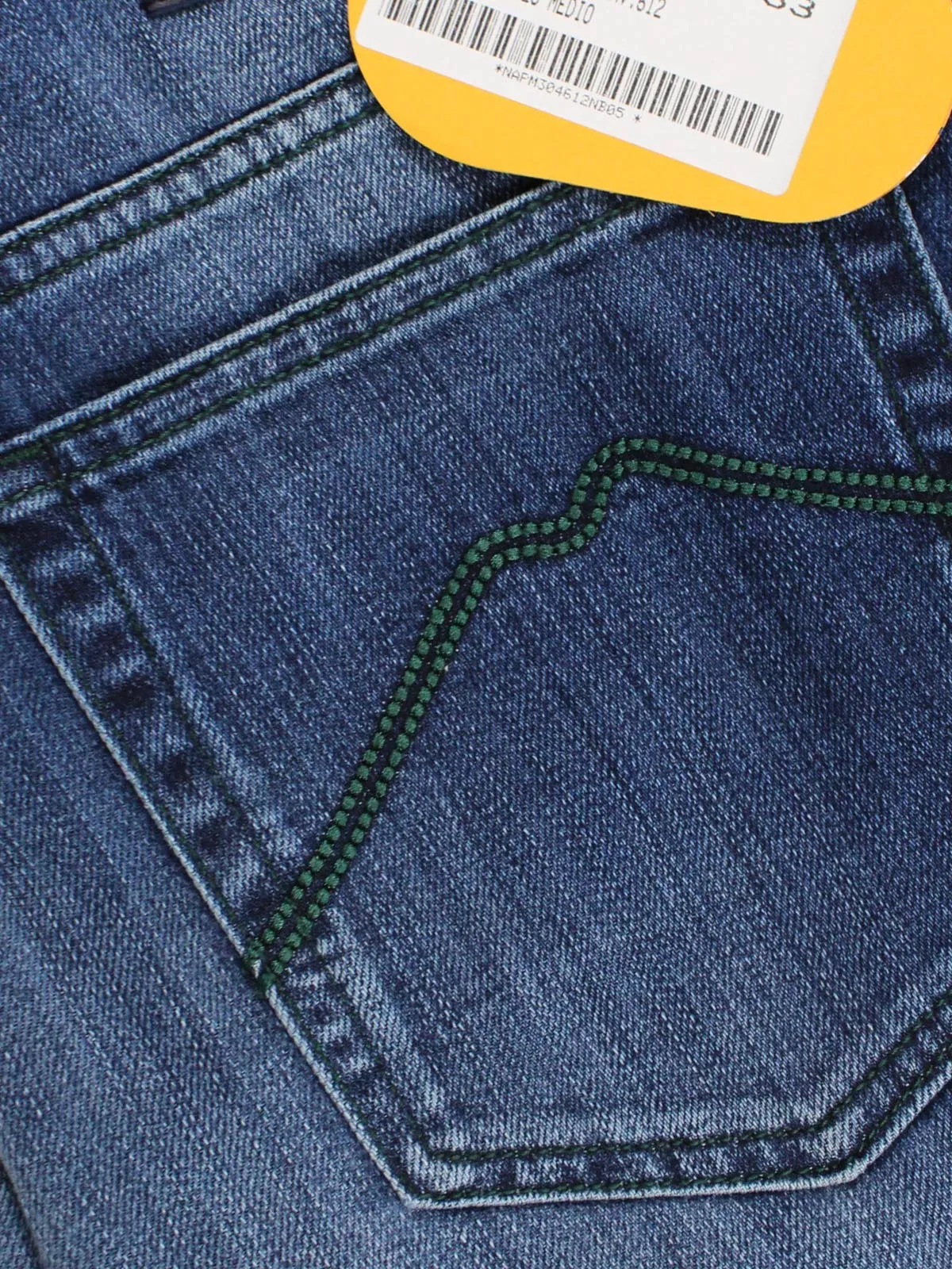 E. Marinella Jeans Dark Blue Slant Pocket Denim 32 Button Fly Slim Fit REDUCED - SALE