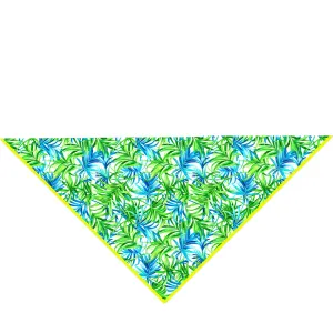 Euphoria – Paradise Palm Scarf (Neon Yellow)