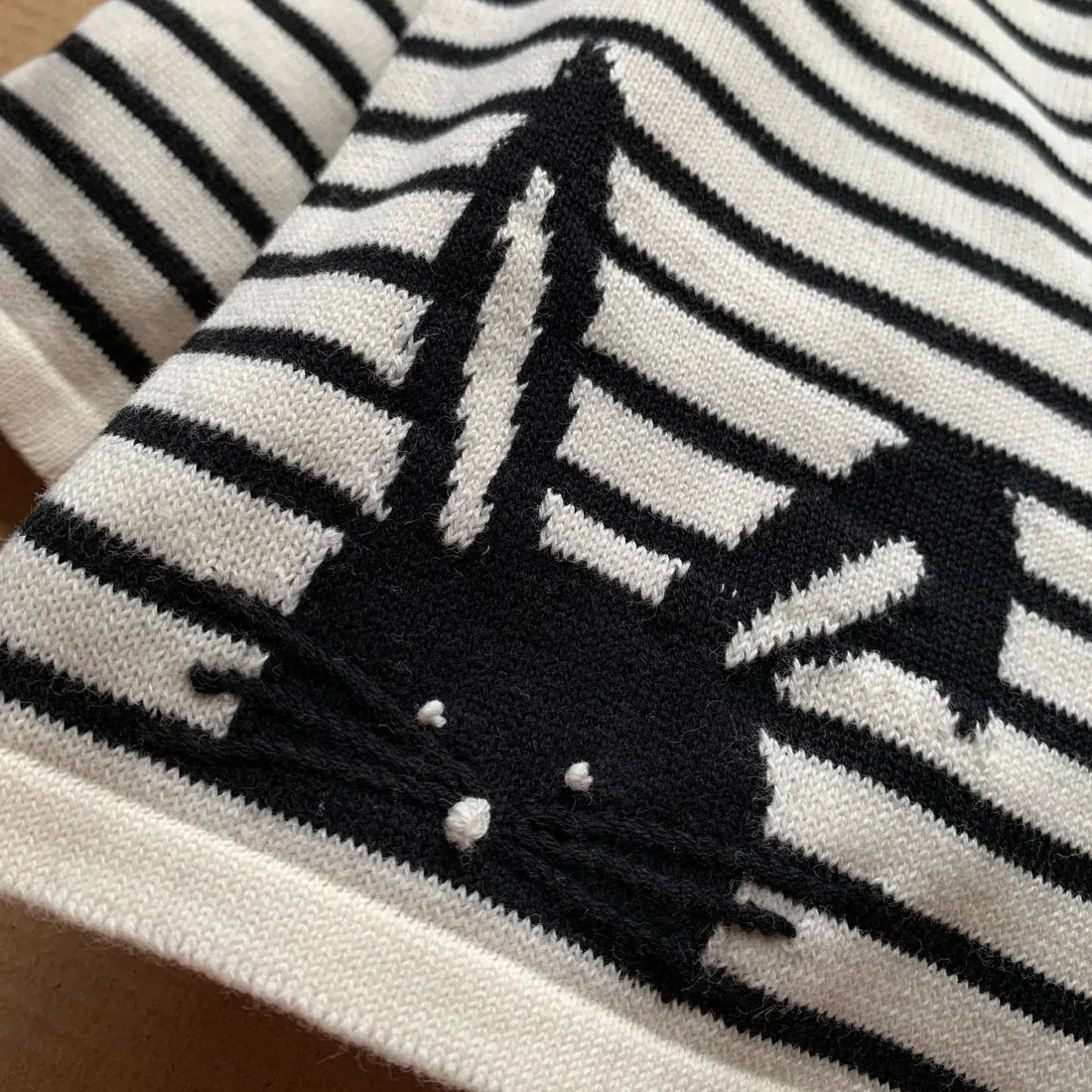 Fable & Bear: Hop To It - Knitted Kids Striped Jumper