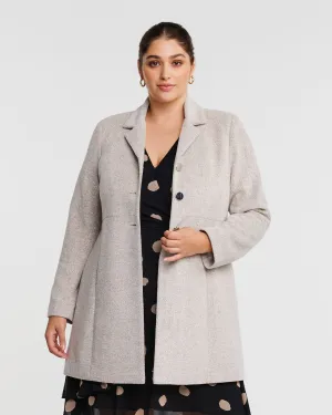 FLOATER COAT | OATMEAL