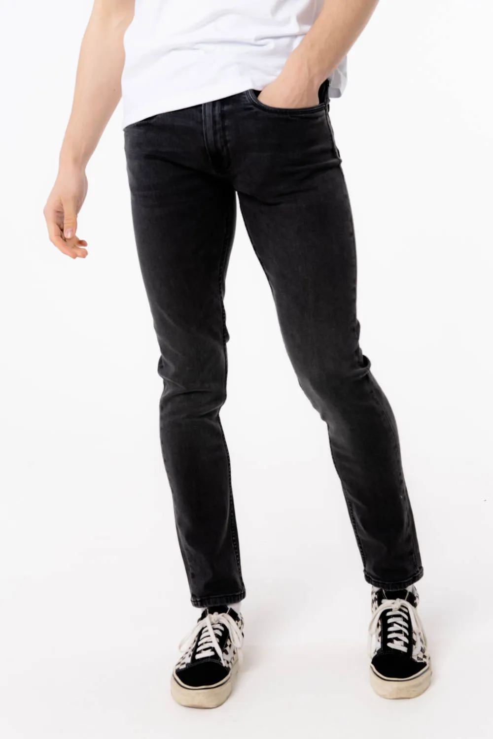 Harvey HJ8620 Washed Black Jeans