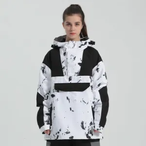 Hooded Shell Insulated Anorak Jacket for Women