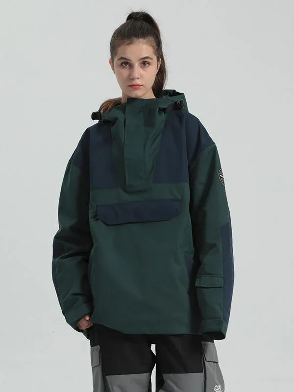 Hooded Shell Insulated Anorak Jacket for Women