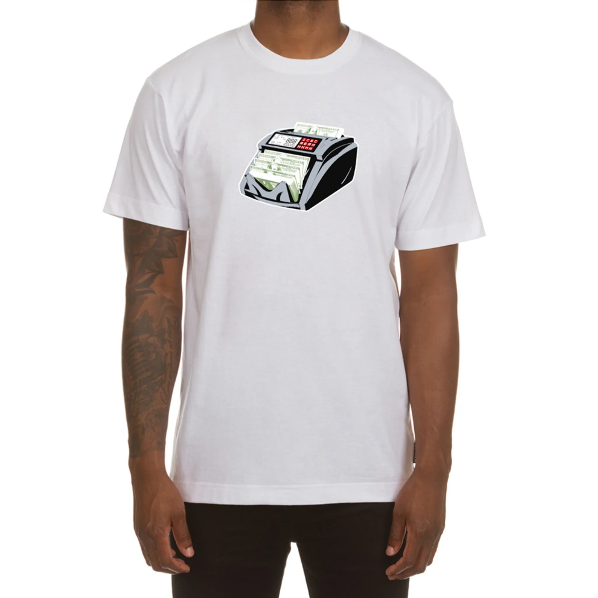 Icecream Count Em SS Tee (White)