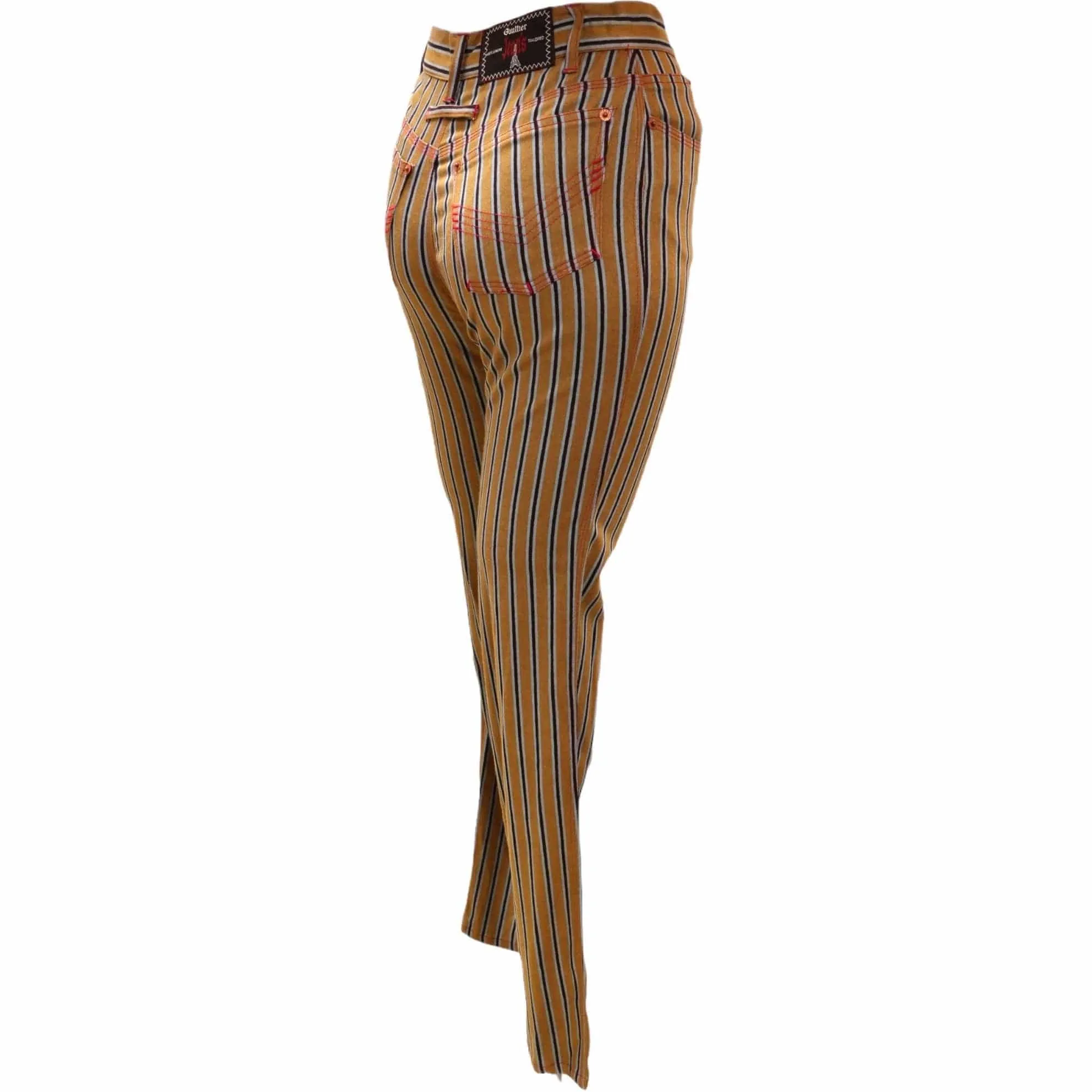 Jean Paul Gaultier Striped Jeans