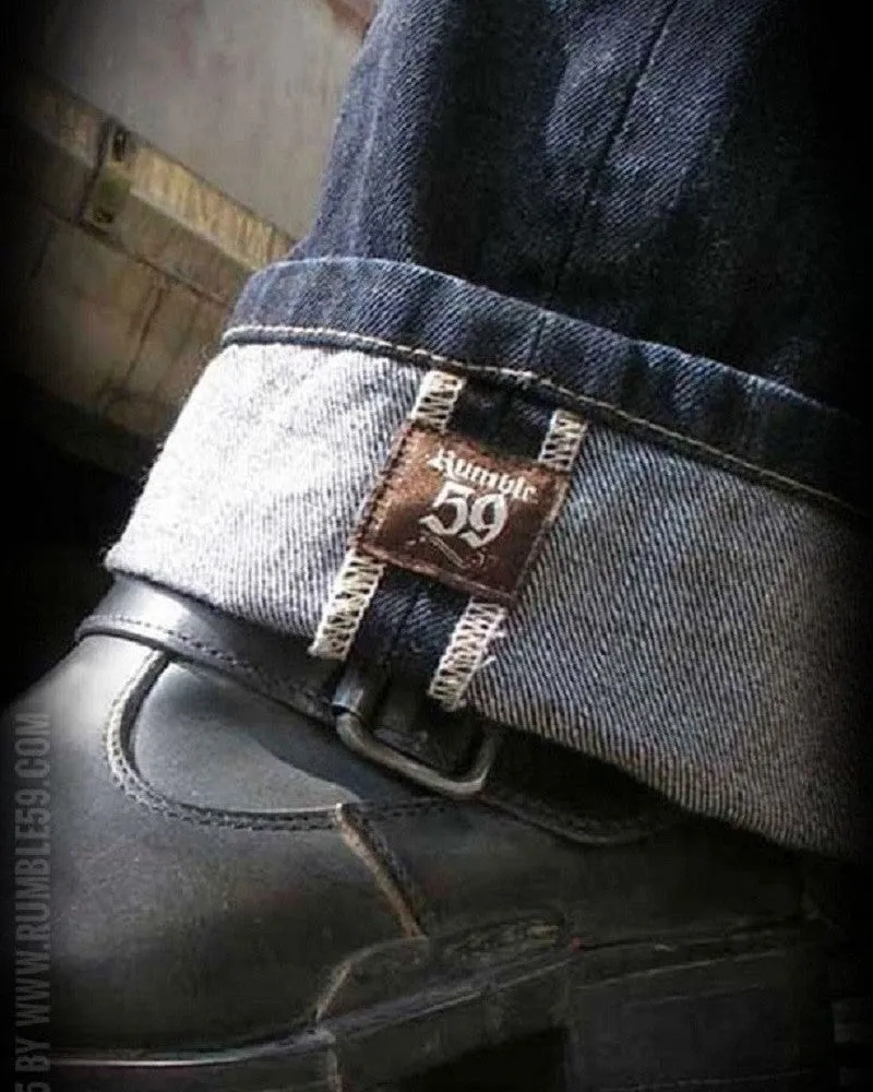 JEANS GREASERS GOLD (blue)