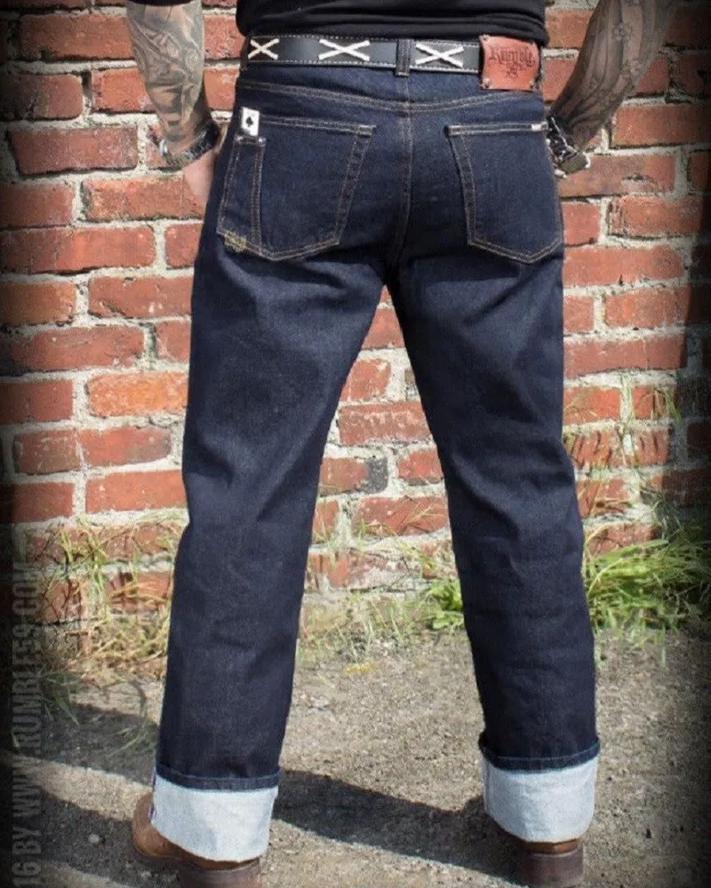 JEANS GREASERS GOLD (blue)