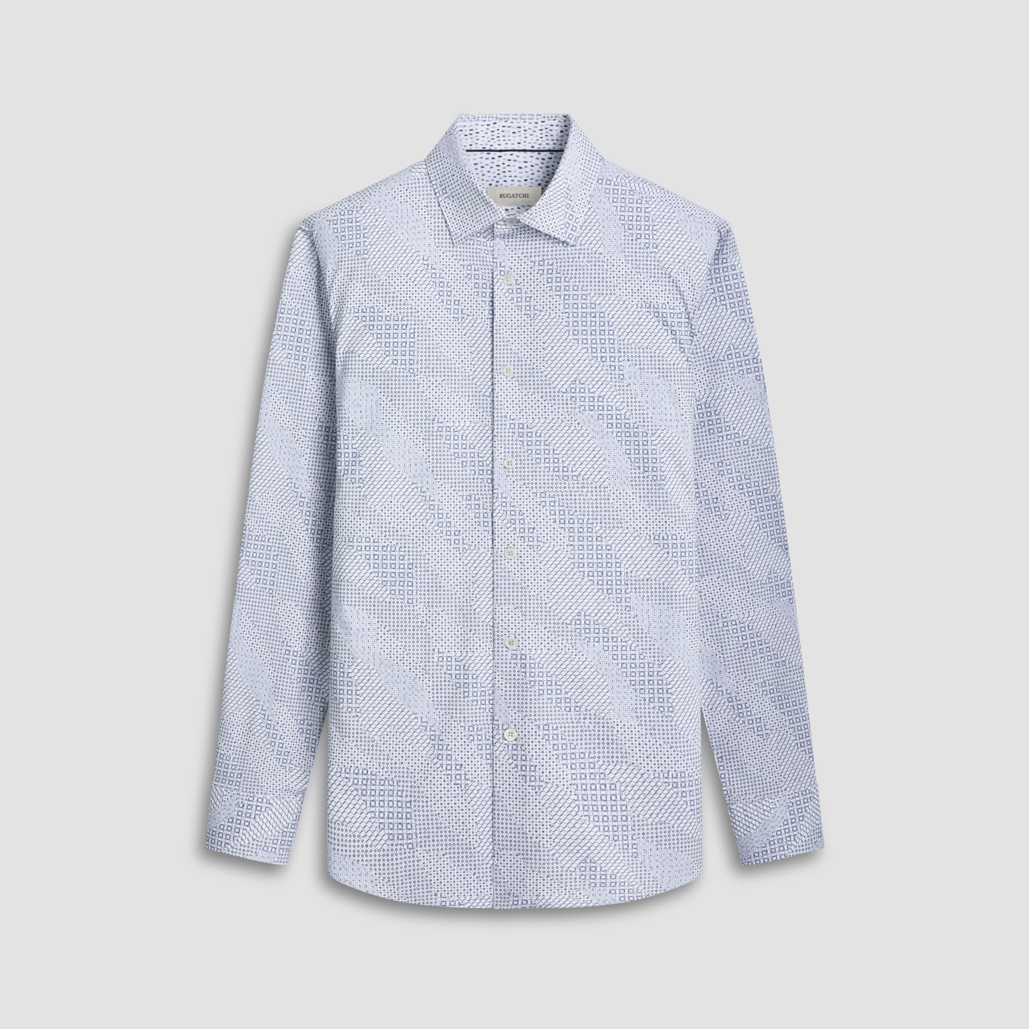 Jimmy Double Sided Patchwork/Spotted OoohCotton Shirt