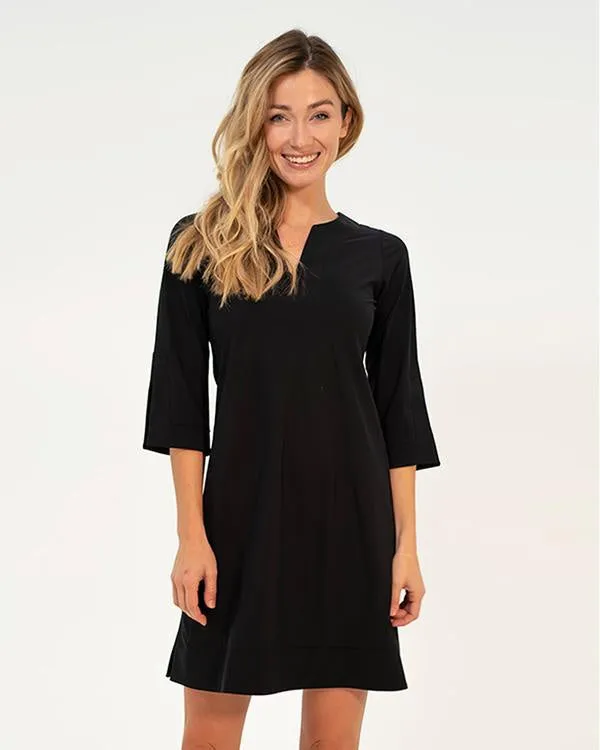 Jude Connally Megan Dress in Black 101111 FW22