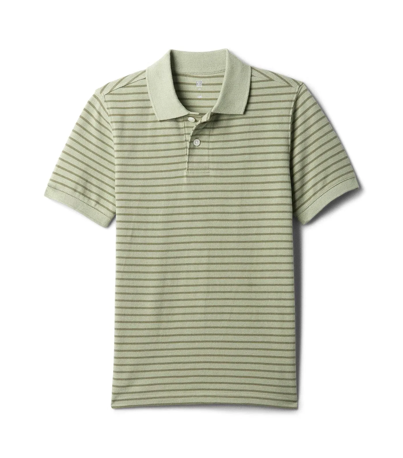 Kids Pique Polo Shirt Desert Sage