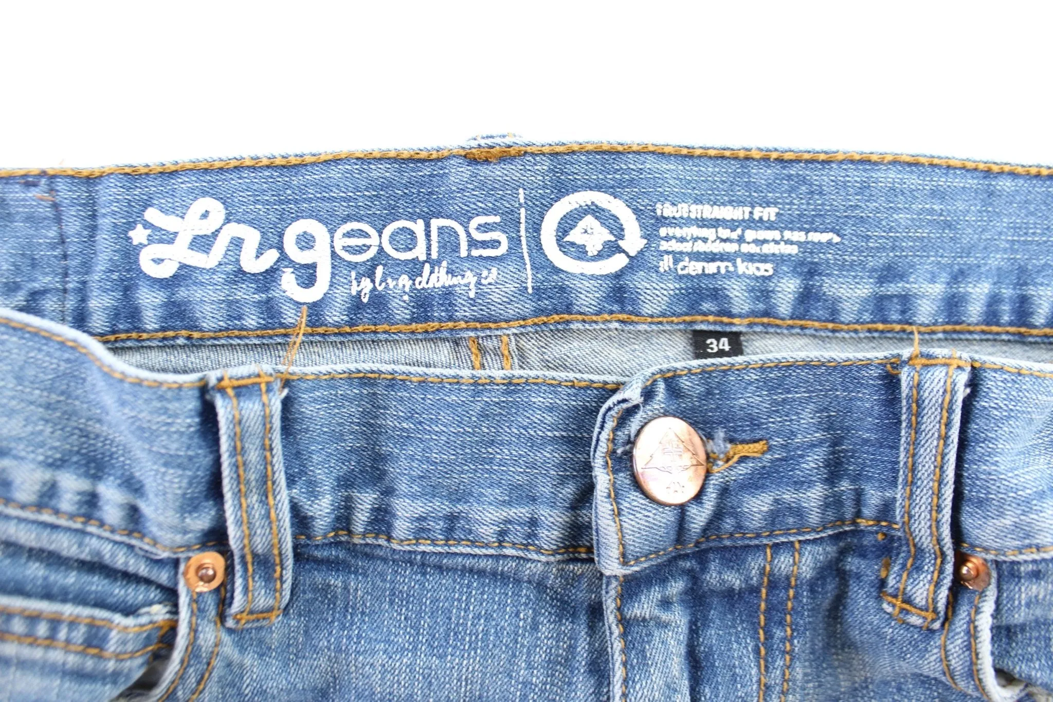 Lngeans Medium Wash Denim Jeans