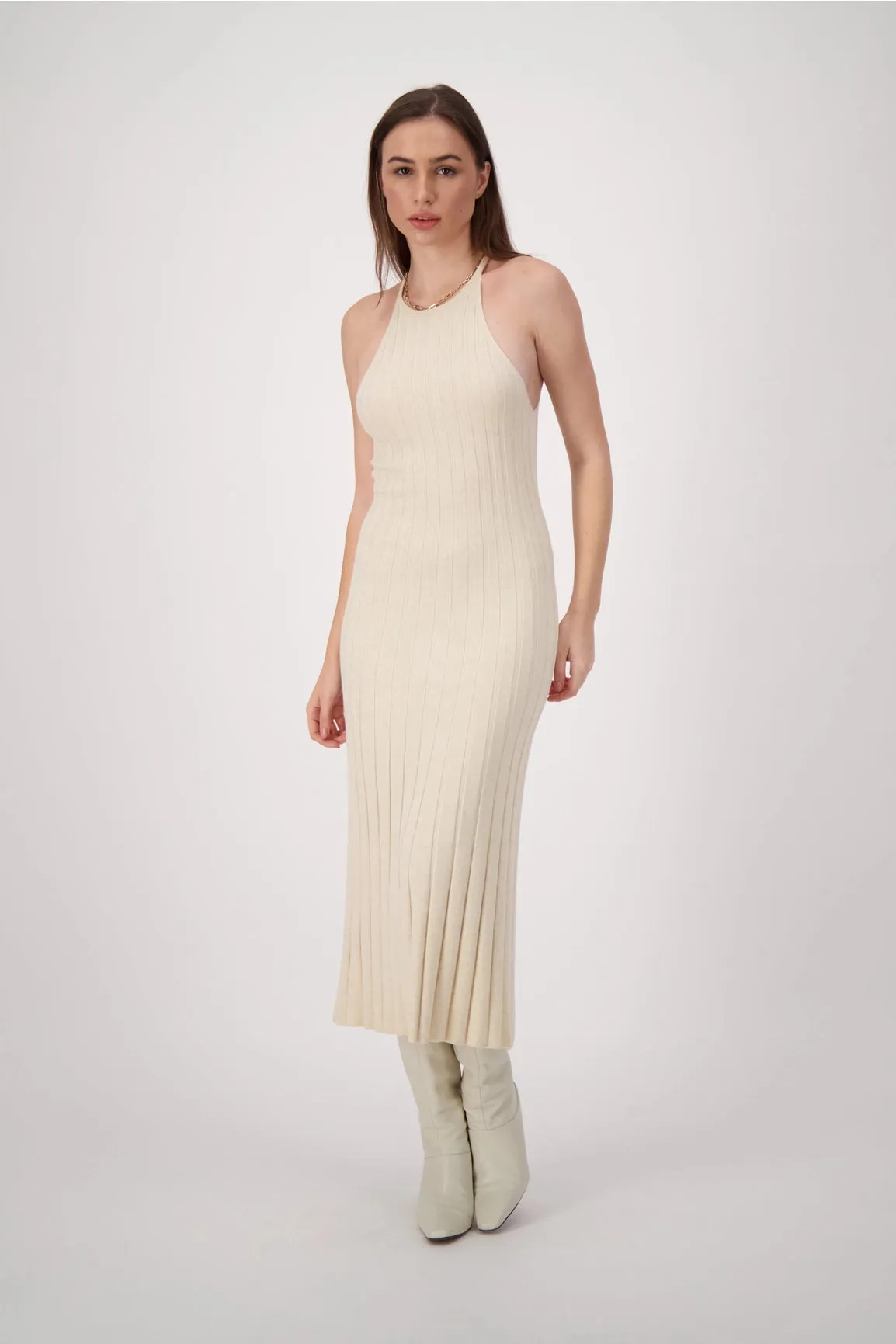 Luxe Ribbed Tank Dress