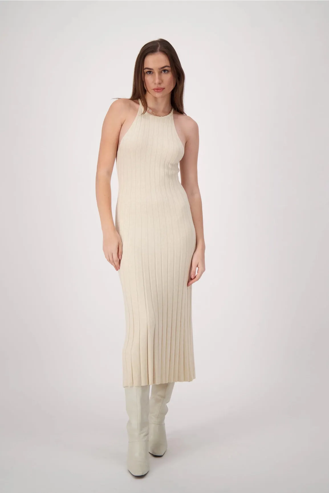 Luxe Ribbed Tank Dress