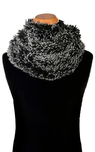 Men's Infinity Scarf - Fox Faux Fur