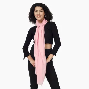 Merino Wool Scarf (Pink)