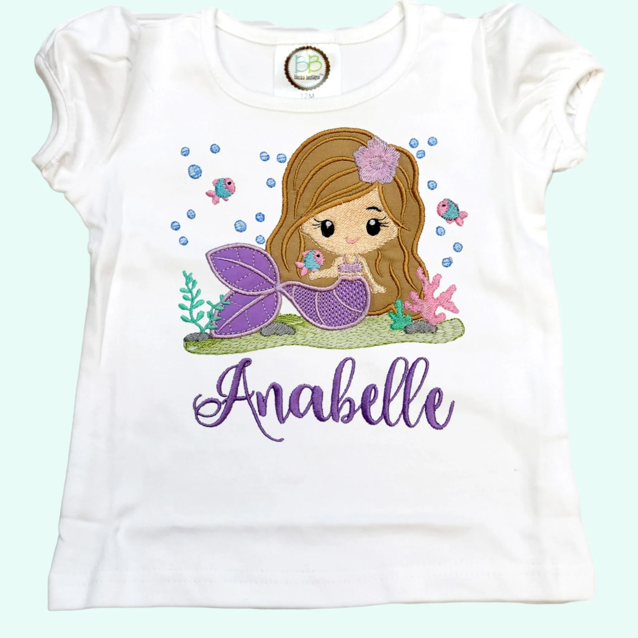 Mermaid birthday shirt  Personalized mermaid shirt, Birthday mermaid toddler shirt, Girls shirts, Baby girl mermaid birthday shirt