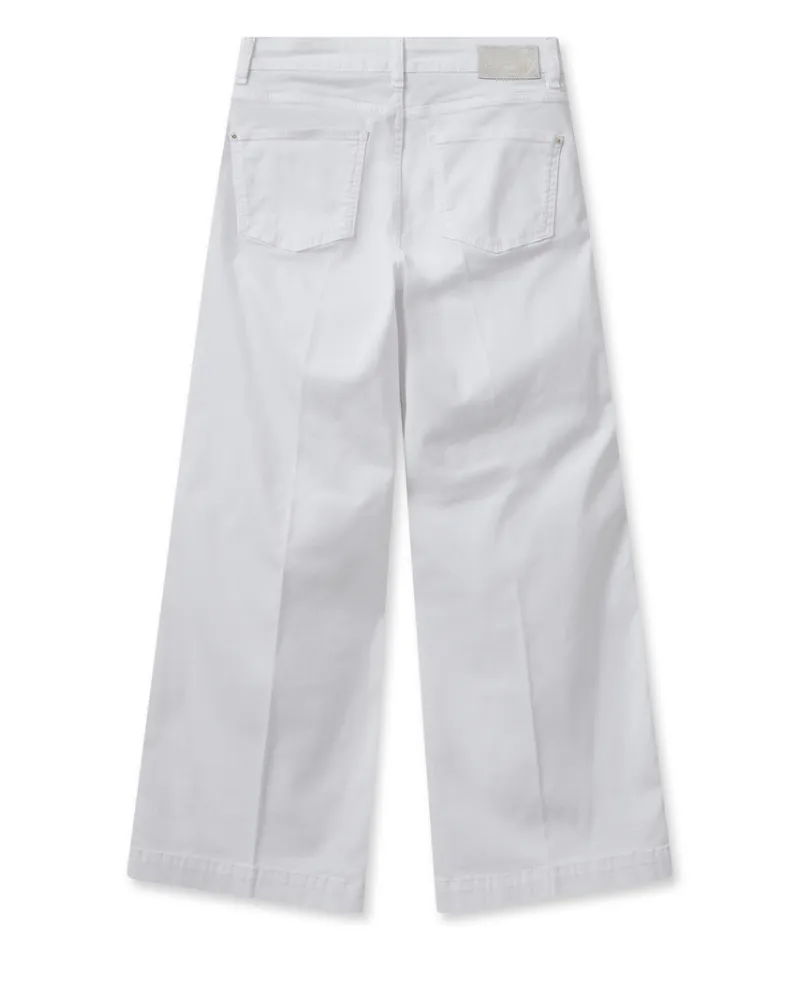 Mos Mosh Reem White Wide Leg Jeans