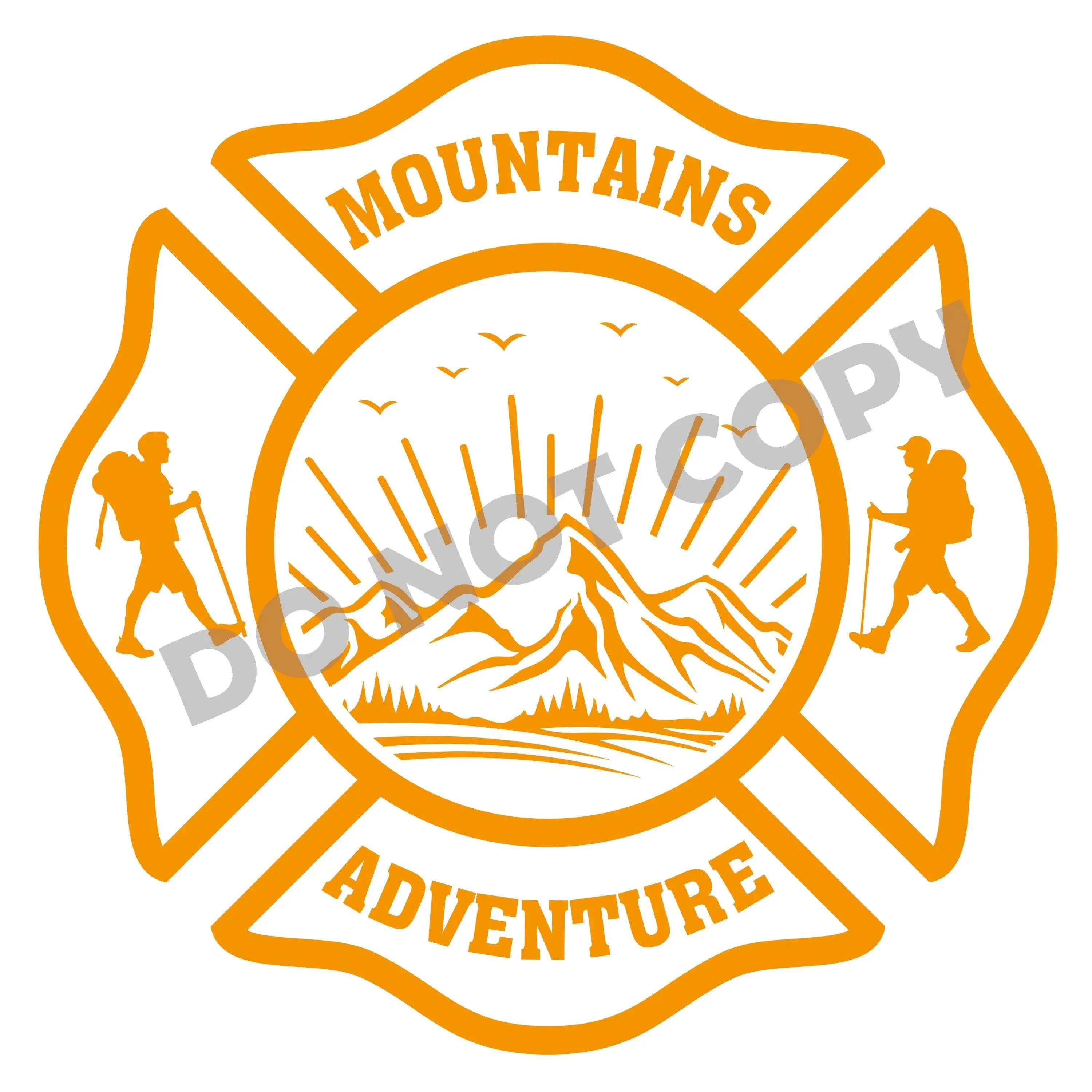 Mountains Adventure - DTF Transfer