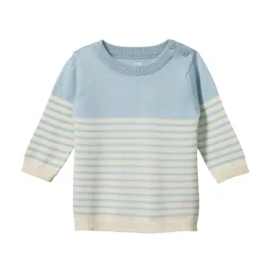 Nature Baby Light Knit Jumper - Pond Sailor Stripe