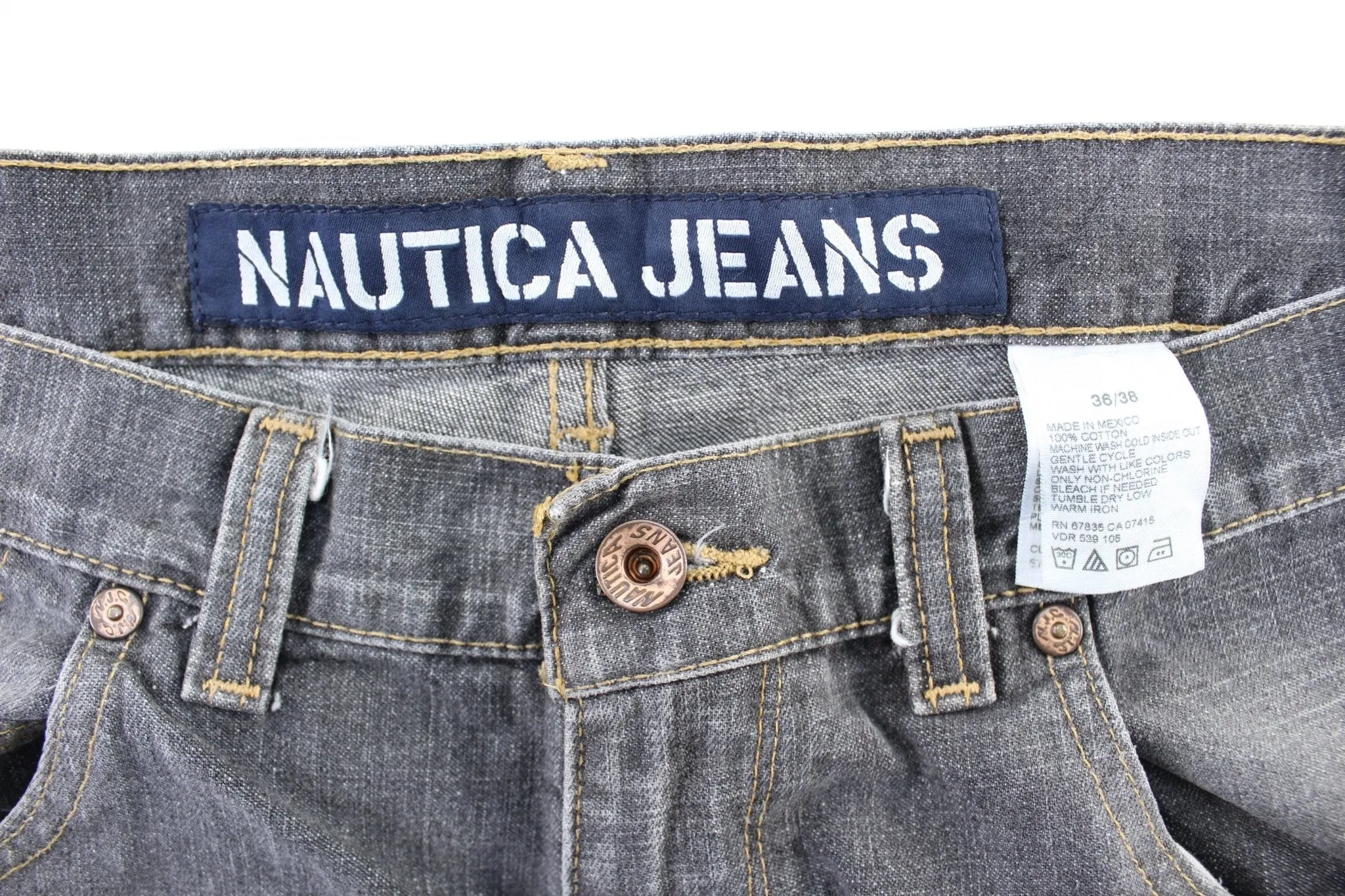 Nautica Grey Wash Denim Jeans