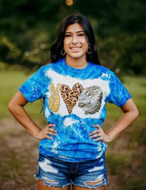 Peace, Love, Mascot Spirit Shirt