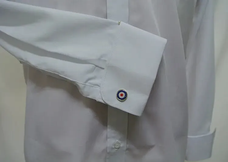 Penny Pin Collar Shirt - White Shirt for Men