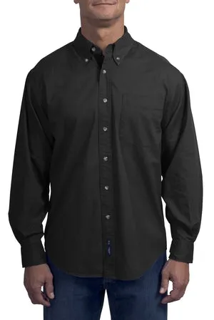 Port Authority - Peached Twill Shirt.  S624