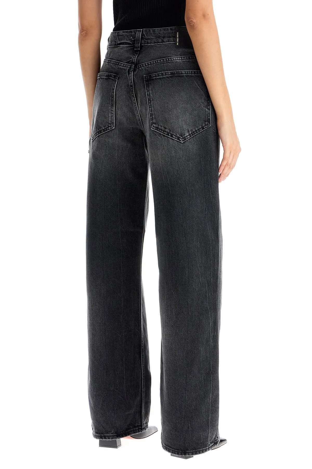 "winona straight leg jeans for HEW03300DF119 SPIDER BLACK