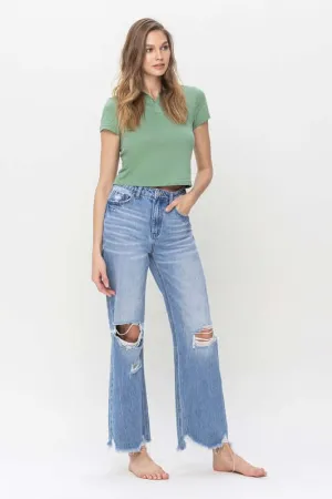 Redeem 90's Vintage Super High Rise Flare Jeans