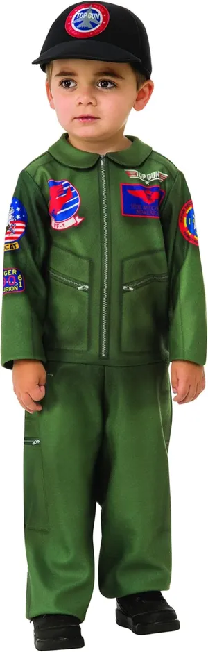 Rubie's Toddler's Top Gun Romper