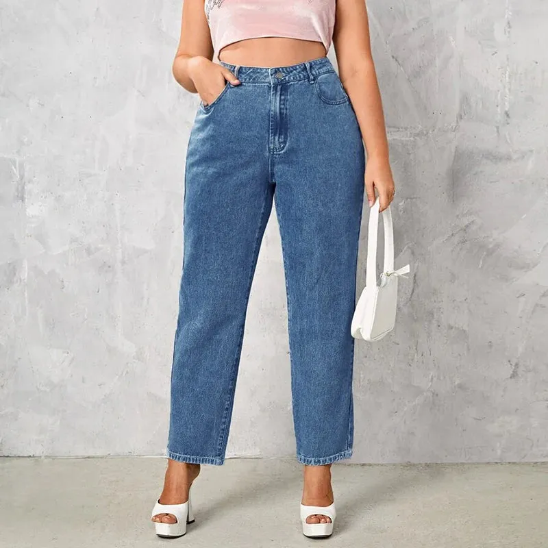 Stretchy and Loose Jeans