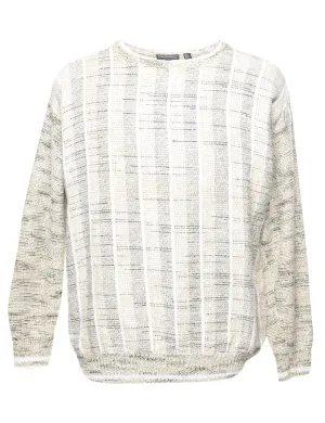 Stripy Pattern Jumper - S