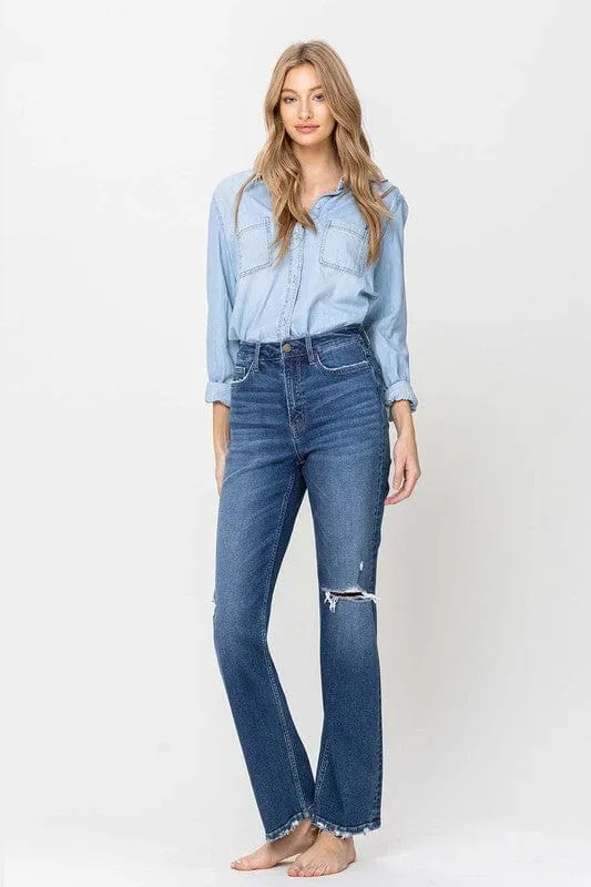 Super High Rise Straight Leg Jeans *Online Only*