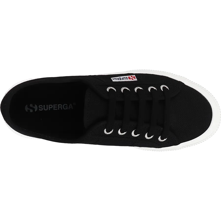 Superga Classic 2750 Black Full White